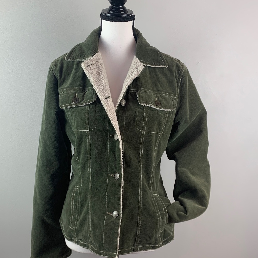 Blue Jeans Co 70s Vintage Sherpa Lined Corduroy Jacket